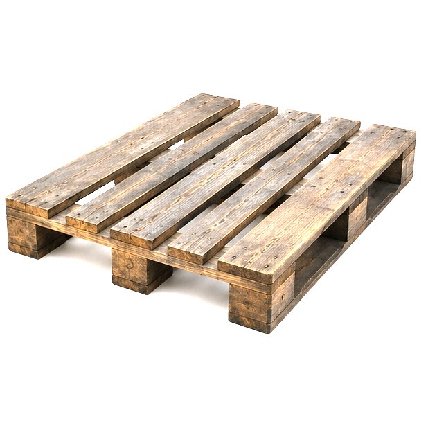 Used wooden pallet, checked and sound